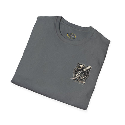 American Bladesmith Unisex T-Shirt - Durable Ring-Spun Cotton Tee with Ribbed Collar and Twill Tape Shoulders