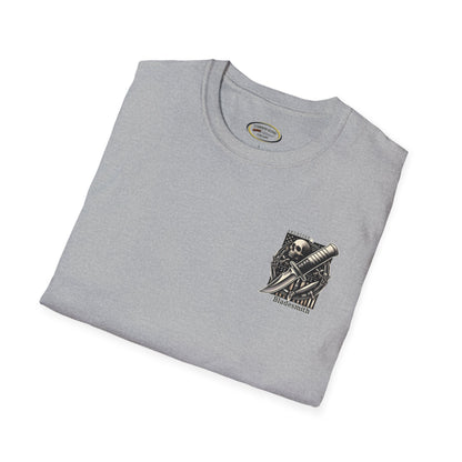 American Bladesmith Unisex T-Shirt - Durable Ring-Spun Cotton Tee with Ribbed Collar and Twill Tape Shoulders